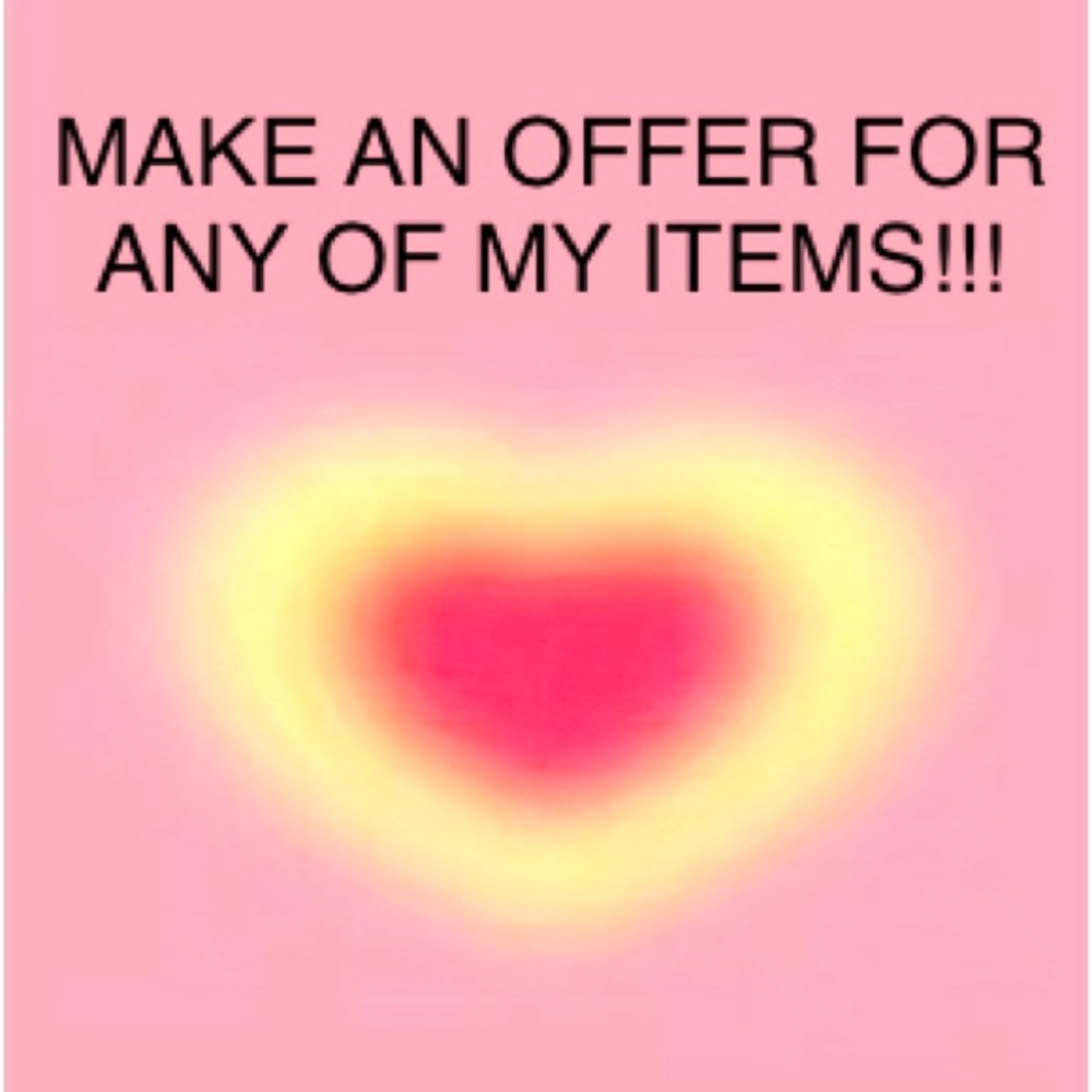 Offers are accepted and appreciated! 🤩